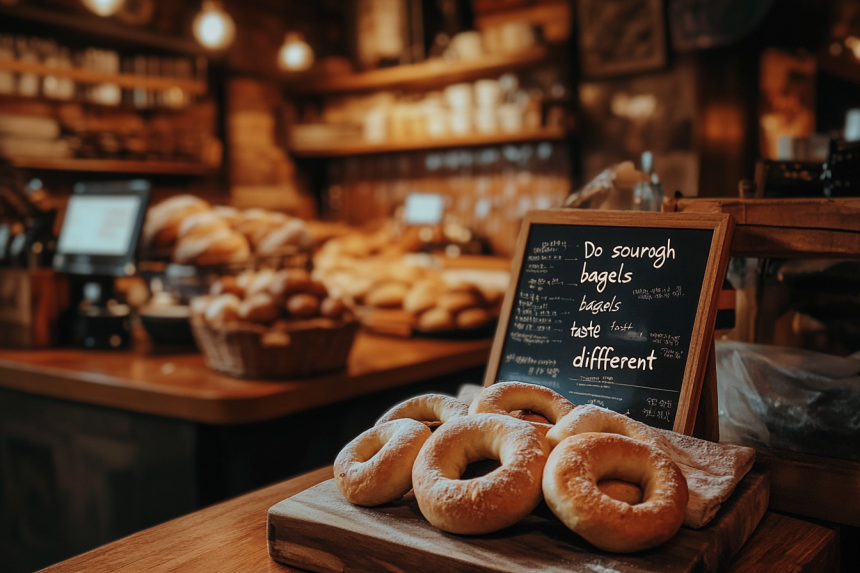 Do sourdough bagels taste different