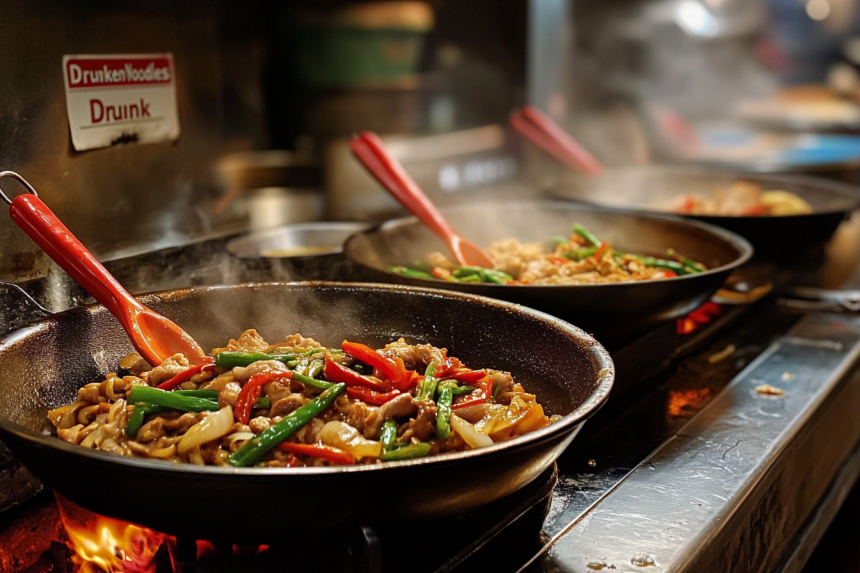 Drunken Noodles Drunk