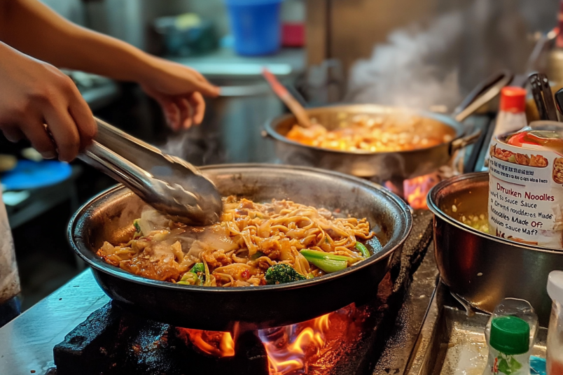 What Is Drunken Noodles Sauce Made Of?