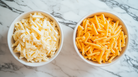 Close up of Chick-fil-A American cheese, top-down view.