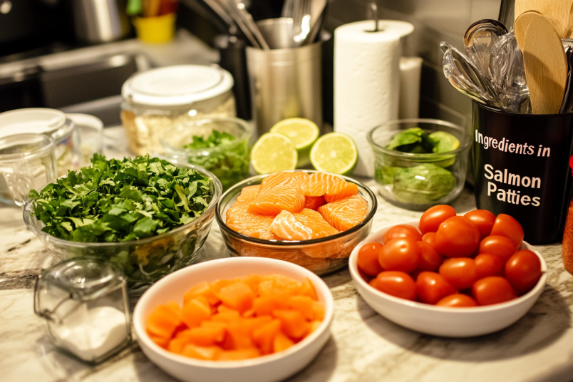 Ingredients in Salmon Patties