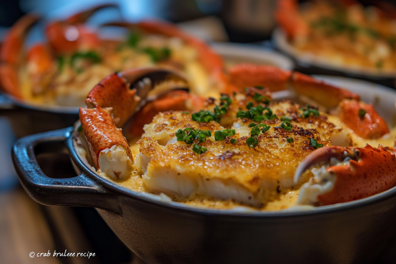 crab brulee recipe
