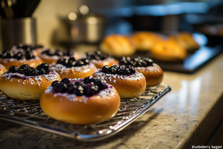 What is the best thing to put on a blueberry bagel?