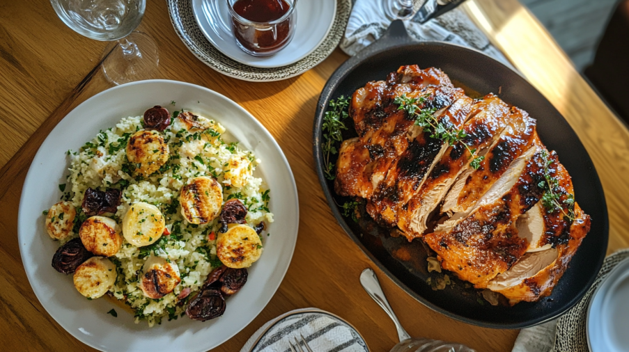 Delicious leftover rotisserie chicken recipes ready to eat.