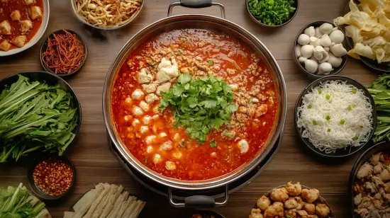 Freshly made bang bang sauce in a small dish.