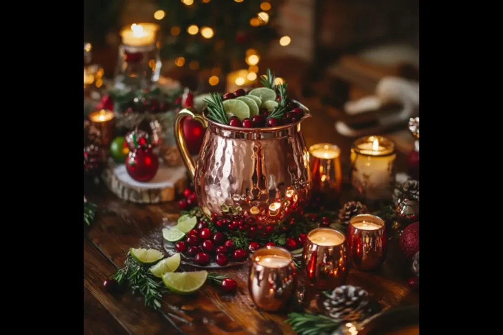 cranberry Moscow mule recipe