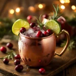 cranberry Moscow mule recipe