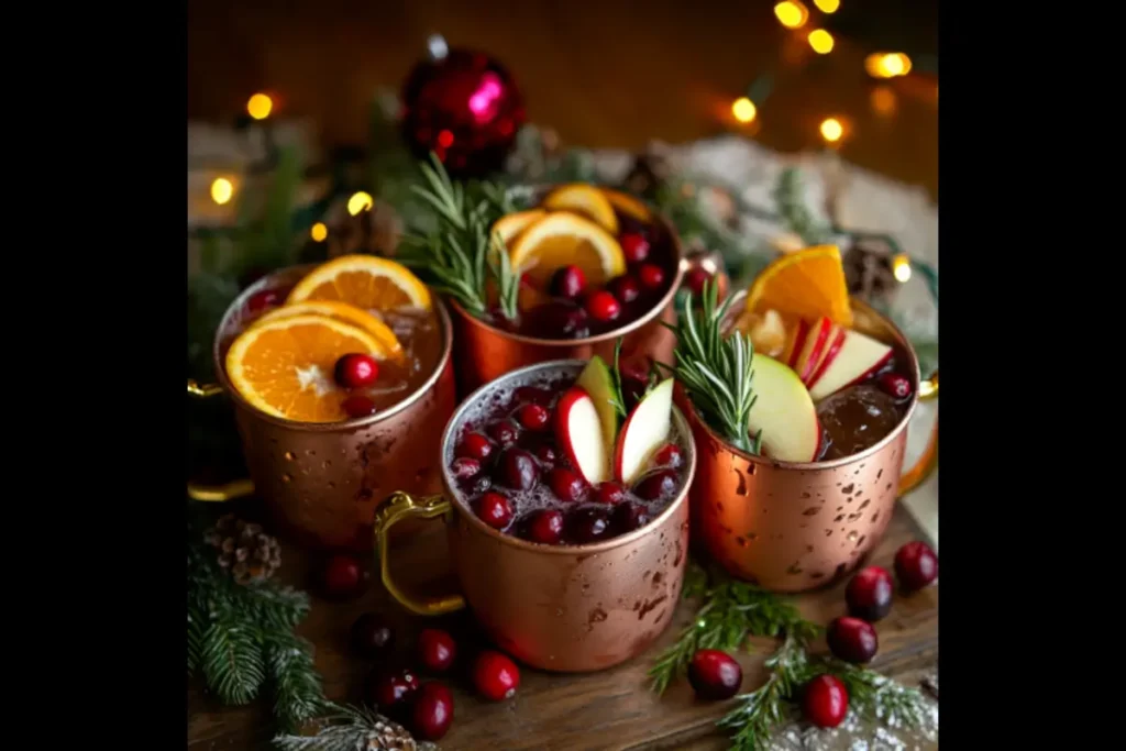 cranberry Moscow mule recipe