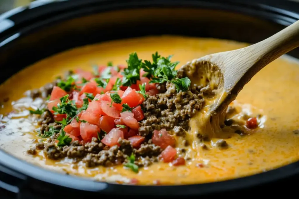 Velveeta cheese dip crock pot