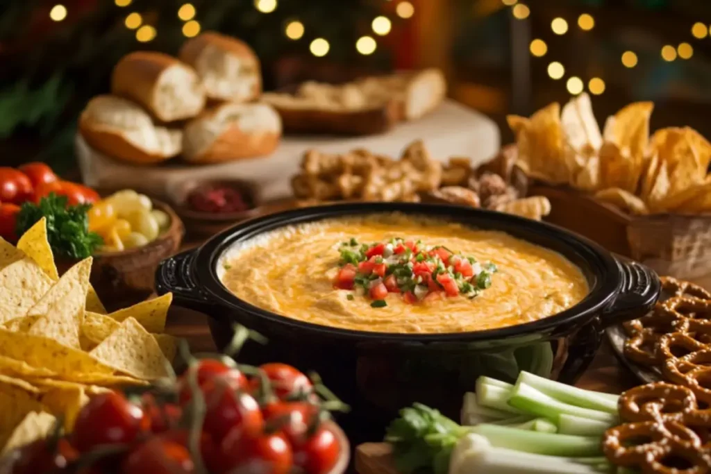 Velveeta cheese dip crock pot