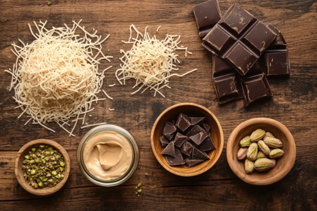 Dubai chocolate bar recipe